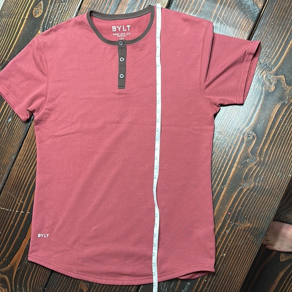 Bylt Basics drop cut Henley Lux size Medium - Picture 4 of 4